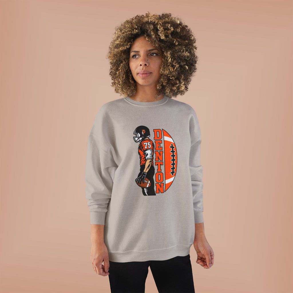 Denton 75 Fight Song Crewneck Sweatshirt TIFFANI