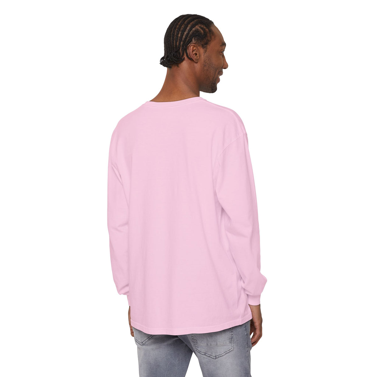 Breast Cancer Awareness Long Sleeve Tee — "I Wear Pink for My Mom"