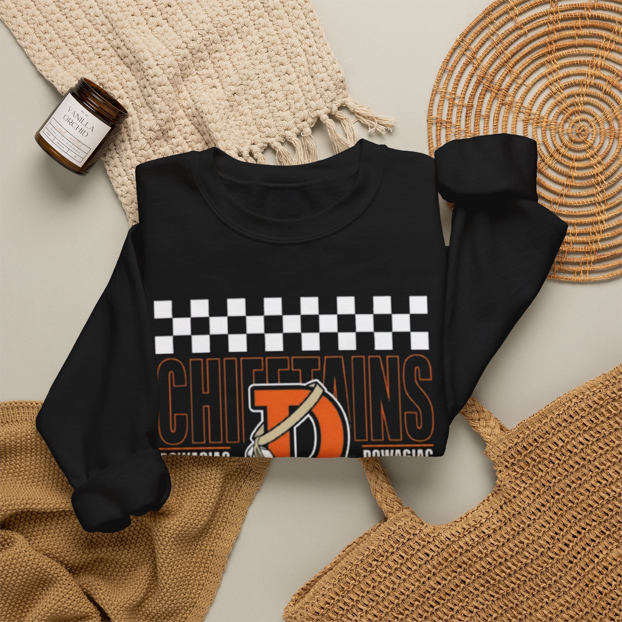 DOWAGIAC Chieftains Football Unisex Heavy Blend™ Crewneck Sweatshirt