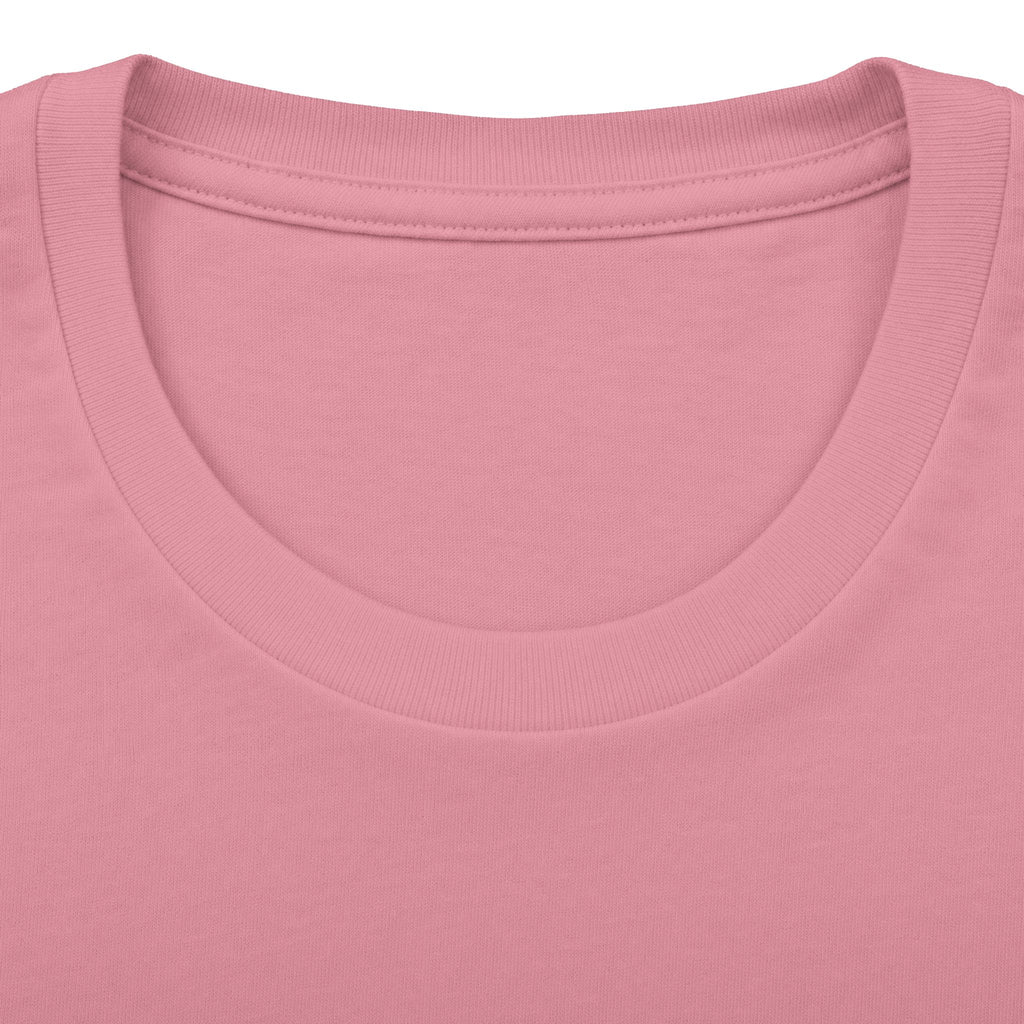 Adult Unisex Cotton Crew Tee Pink Out DOWAGIAC