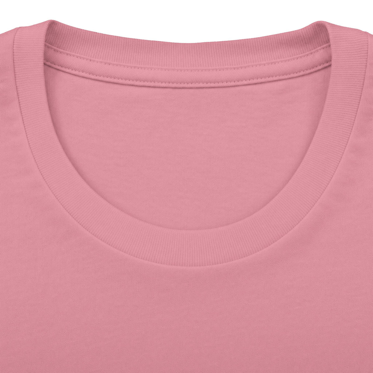 Adult Unisex Cotton Crew Tee Pink Out DOWAGIAC