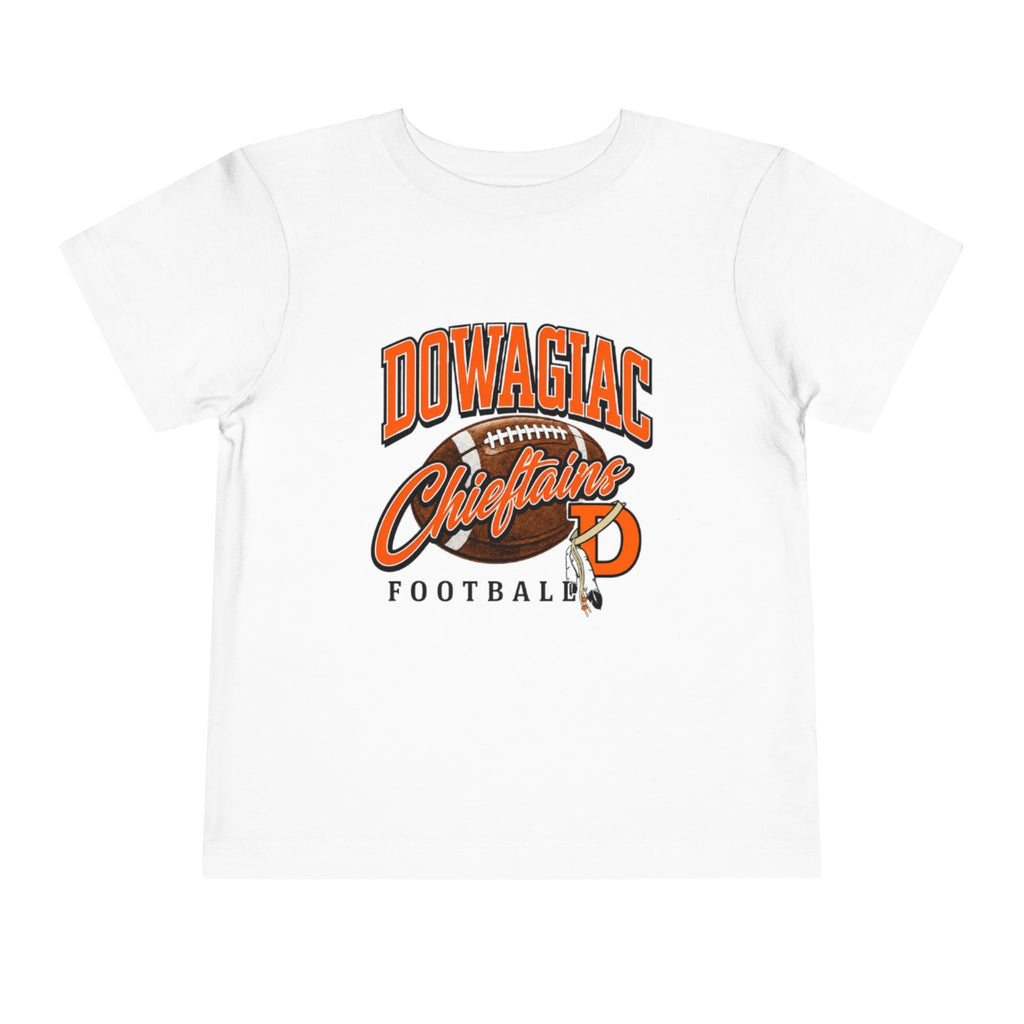 Toddler DOWAGIAC Chieftains Football Tshirt