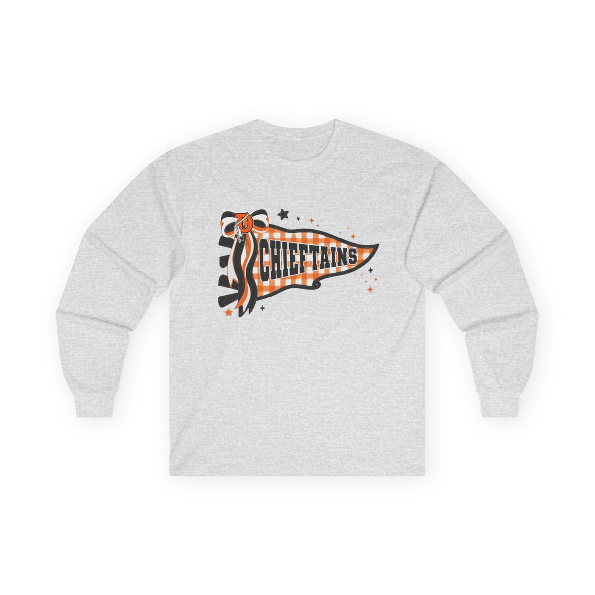 Unisex Ultra Cotton Long Sleeve CHIEFTAINS Flag Pendant Tee