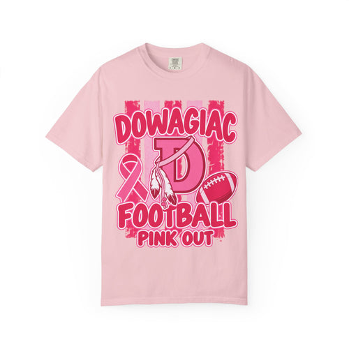 Adult Unisex Garment-Dyed T-shirt PINK OUT