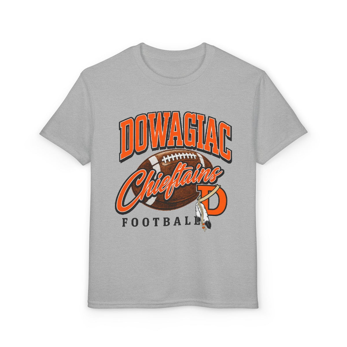 YOUTH Dowagiac Chieftains Football Tshirt