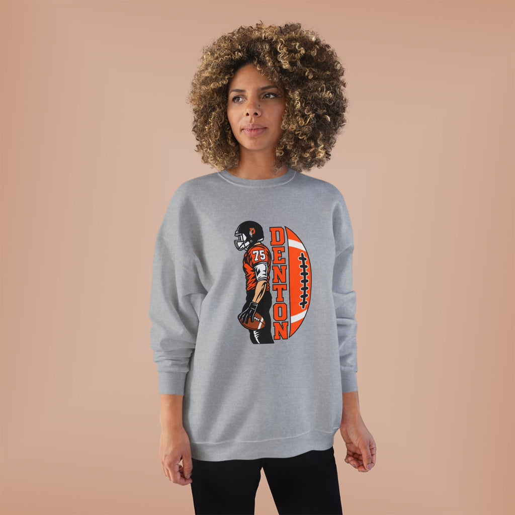 Denton 75 Fight Song Crewneck Sweatshirt TIFFANI