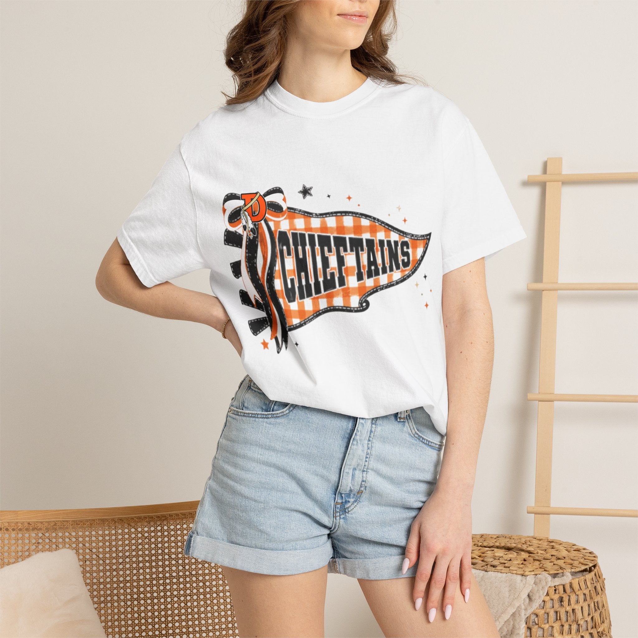 Unisex Garment-Dyed T-shirt CHIEFTAINS PENDANT