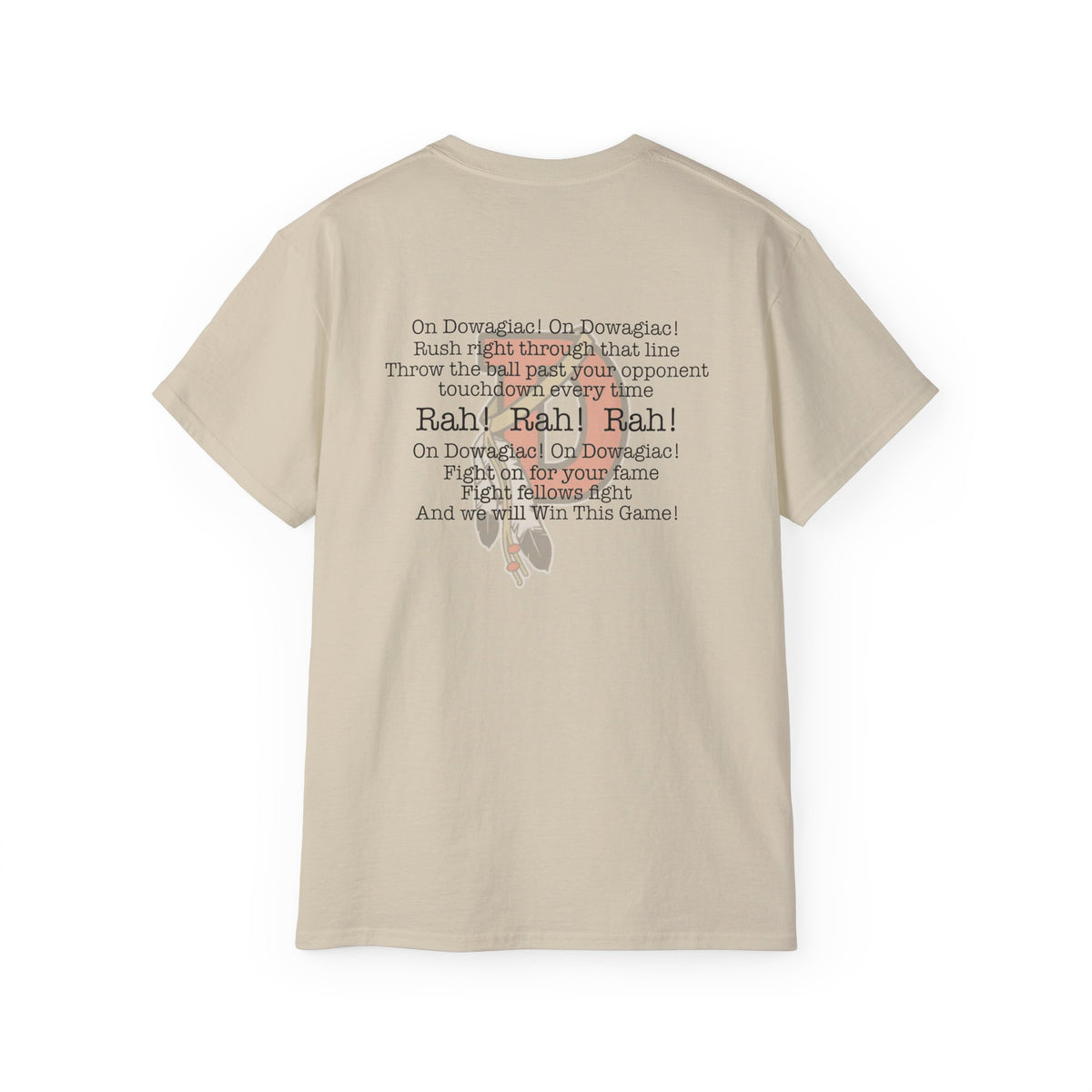 Denton Football Team Tee — Player & Football Graphic