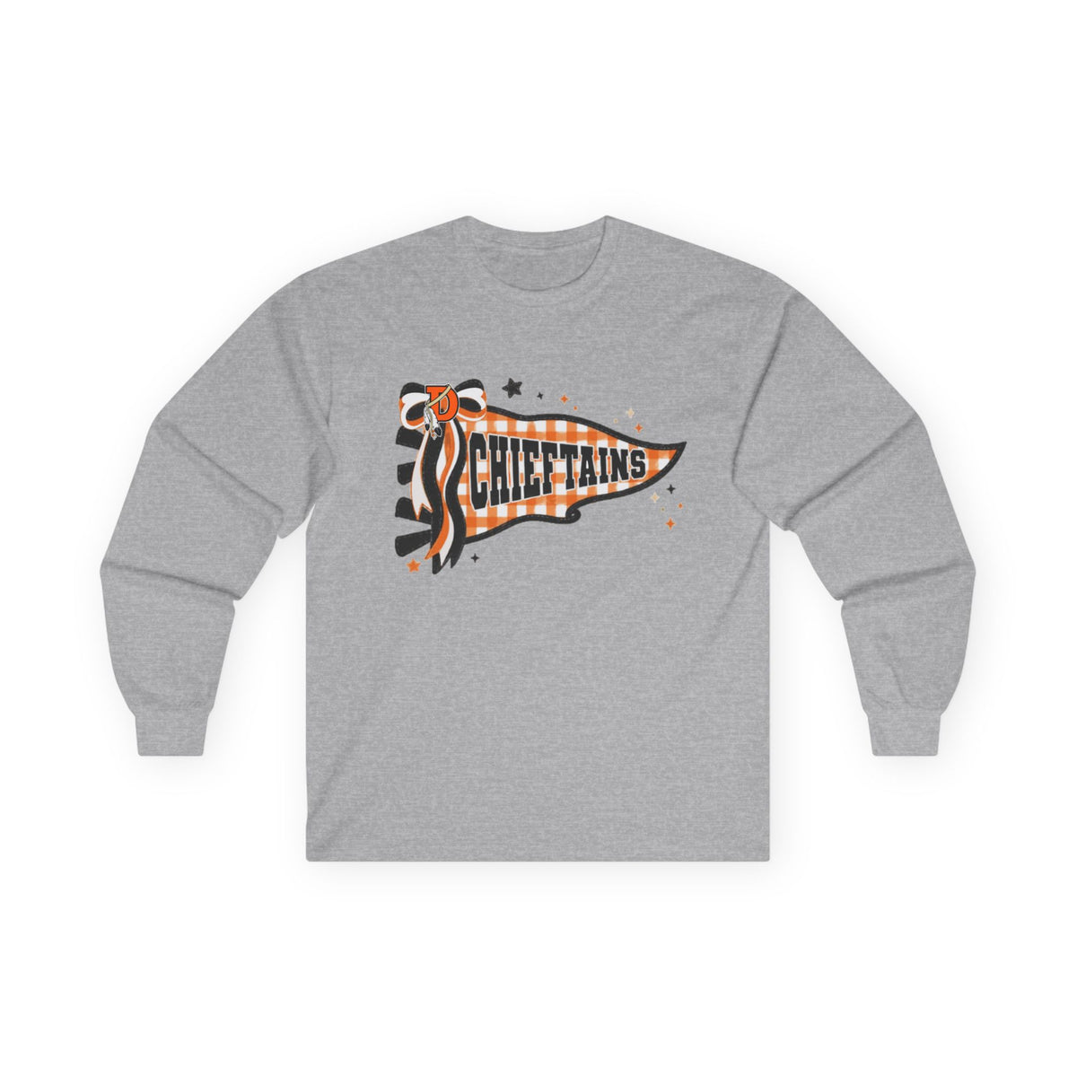 Unisex Ultra Cotton Long Sleeve CHIEFTAINS Flag Pendant Tee