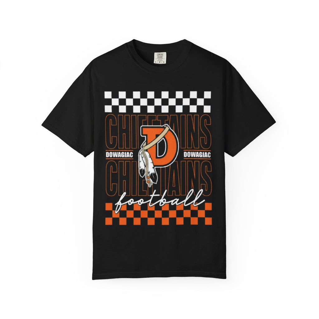 Adult Unisex DOWAGIAC Chieftains Football T-shirt
