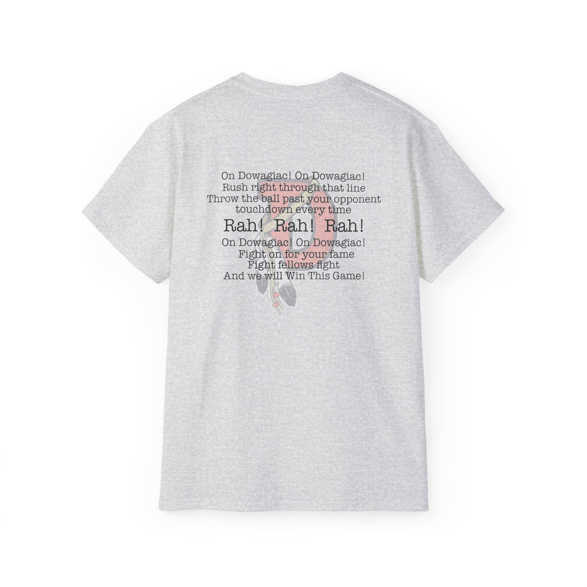 Denton Football Team Tee — Player & Football Graphic