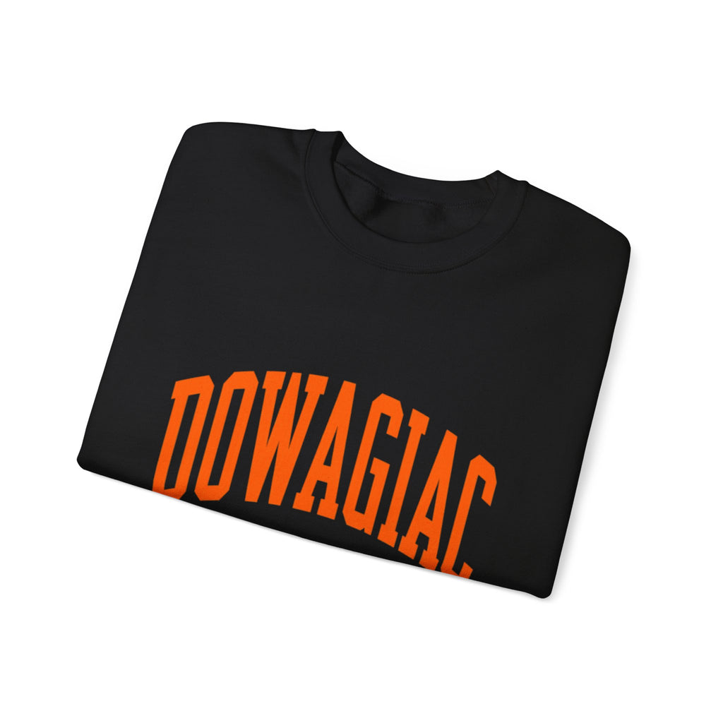 Adult Unisex DOWAGIAC with D logo sleeve Crewneck