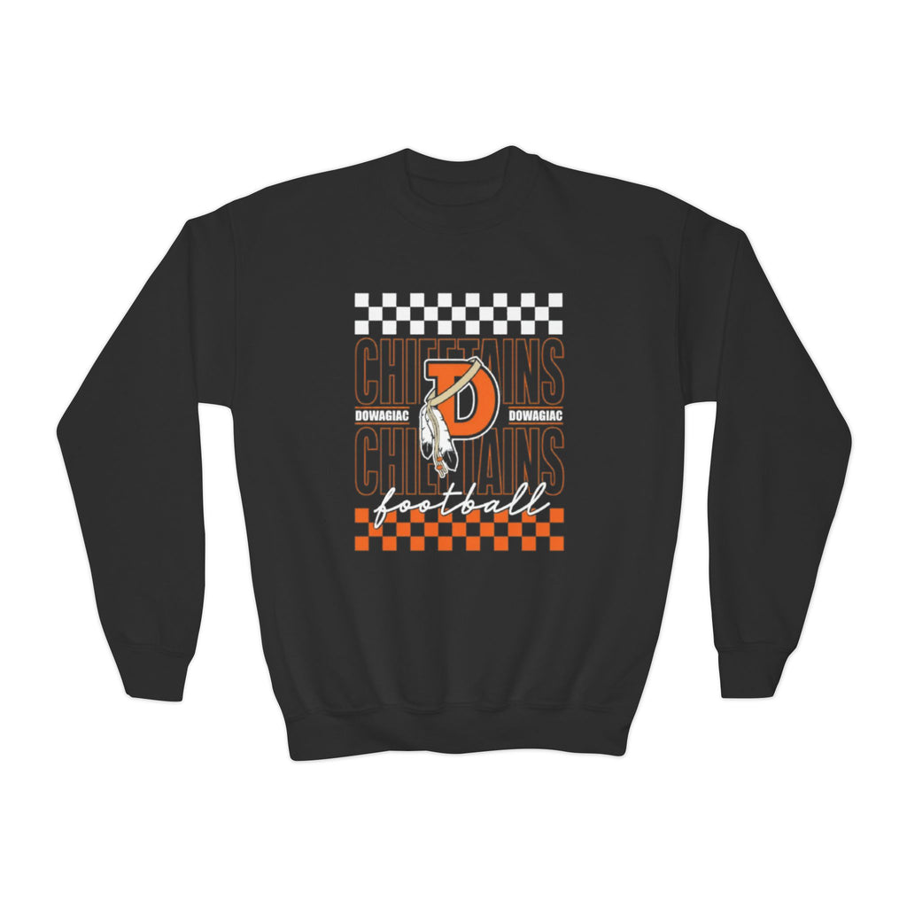 YOUTH Dowagiac Chieftains Crewneck Sweatshirt