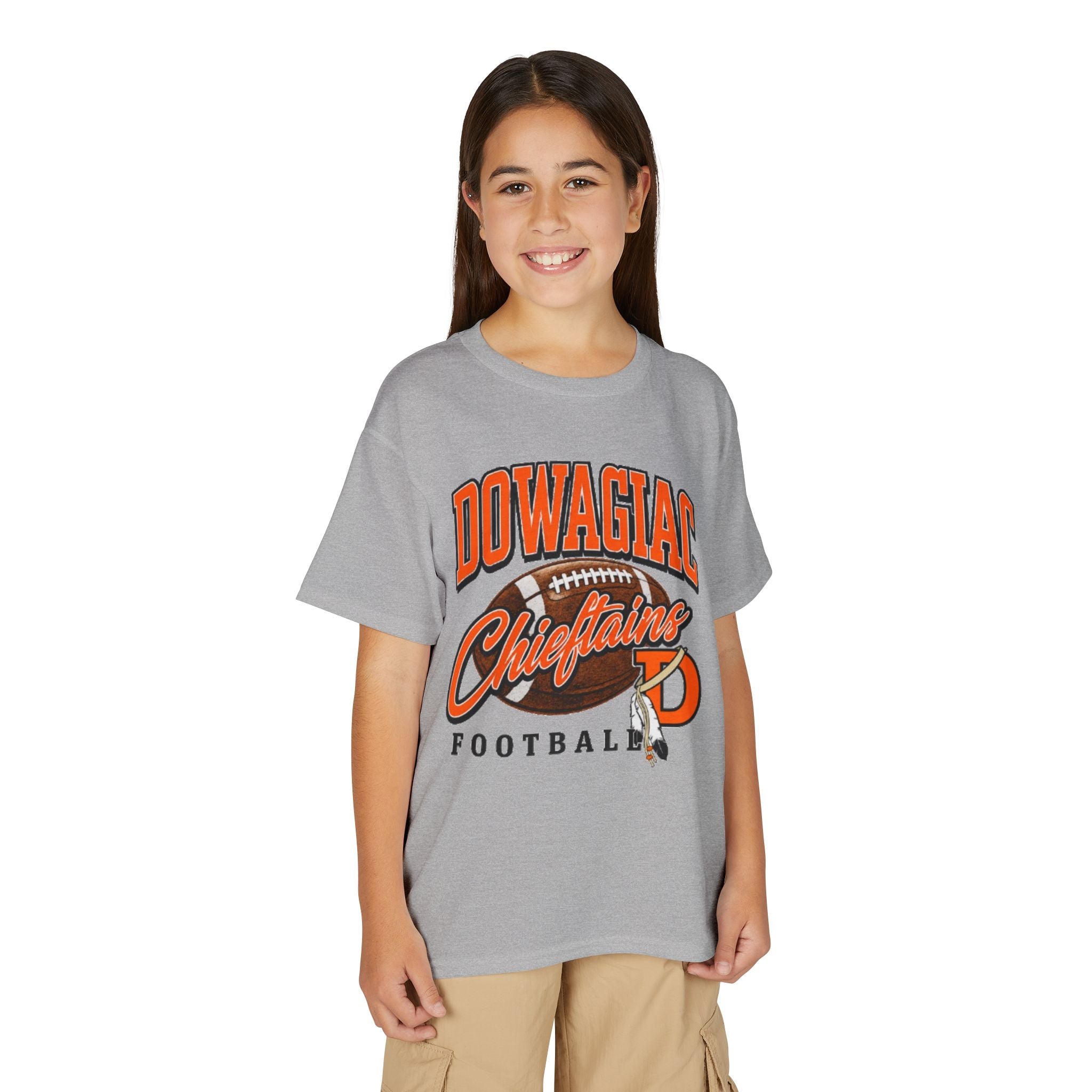 YOUTH Dowagiac Chieftains Football Tshirt