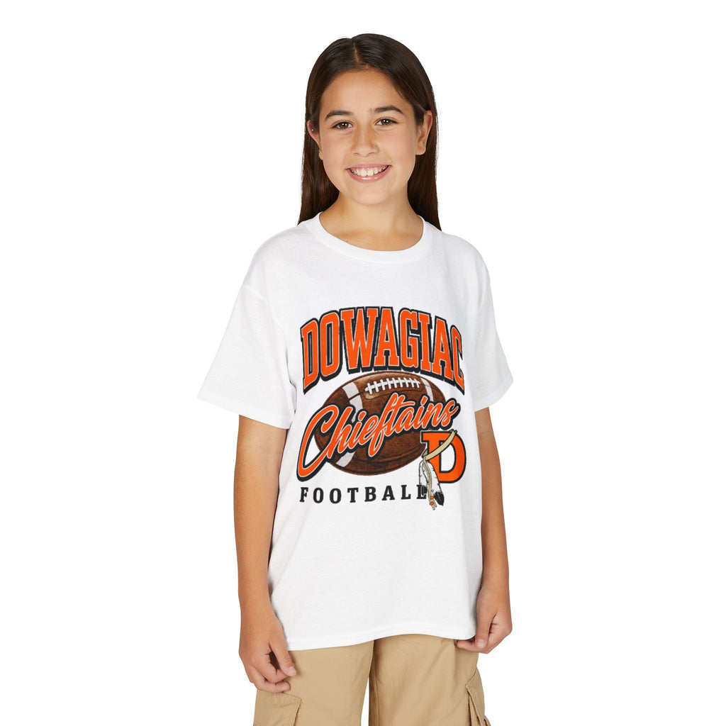 YOUTH Dowagiac Chieftains Football Tshirt