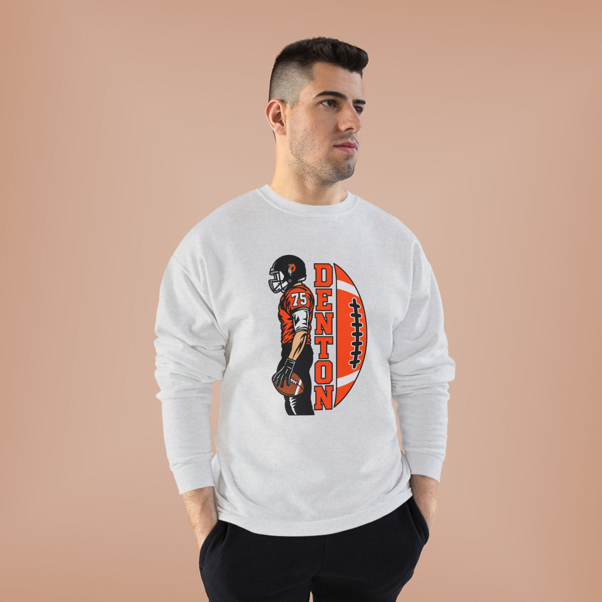 Denton 75 Fight Song Crewneck Sweatshirt TIFFANI