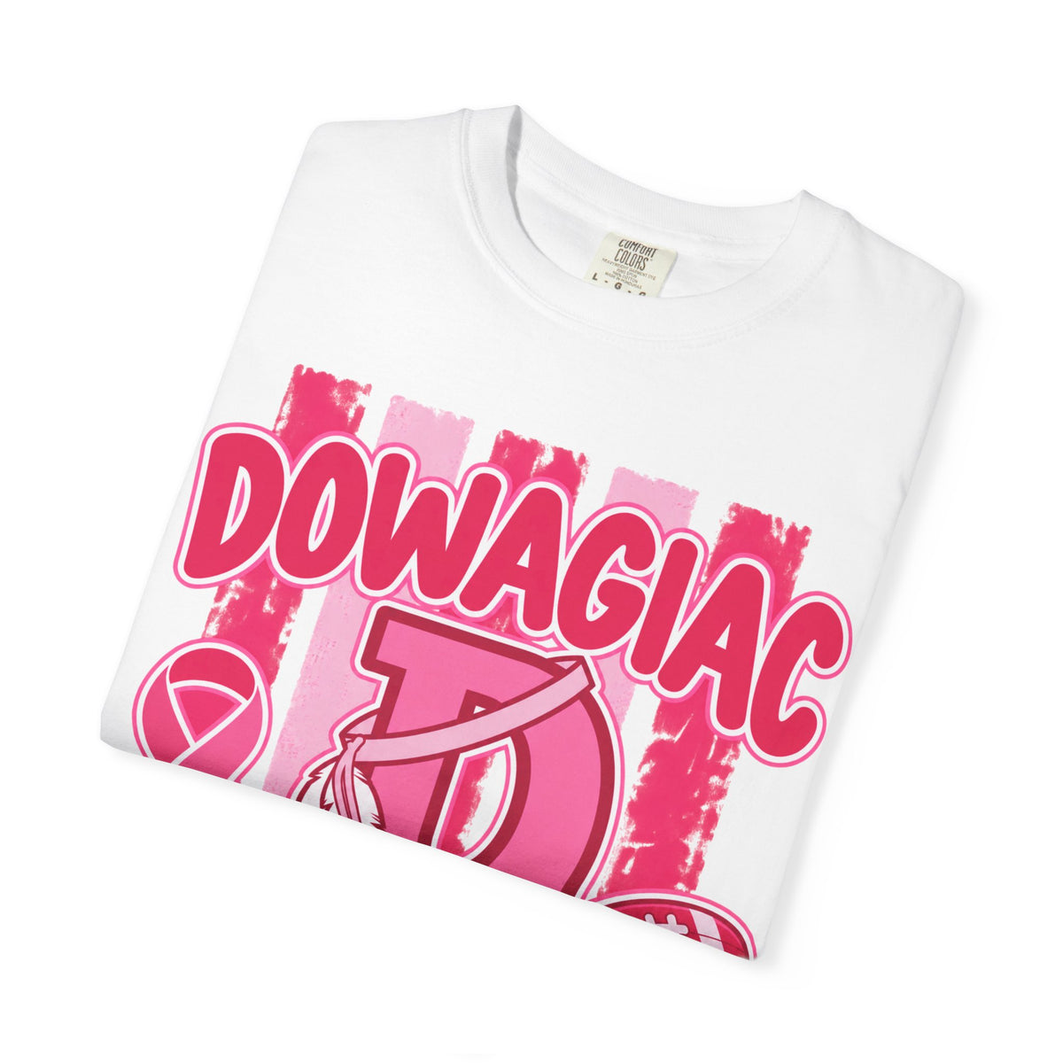 Adult Unisex Garment-Dyed T-shirt PINK OUT