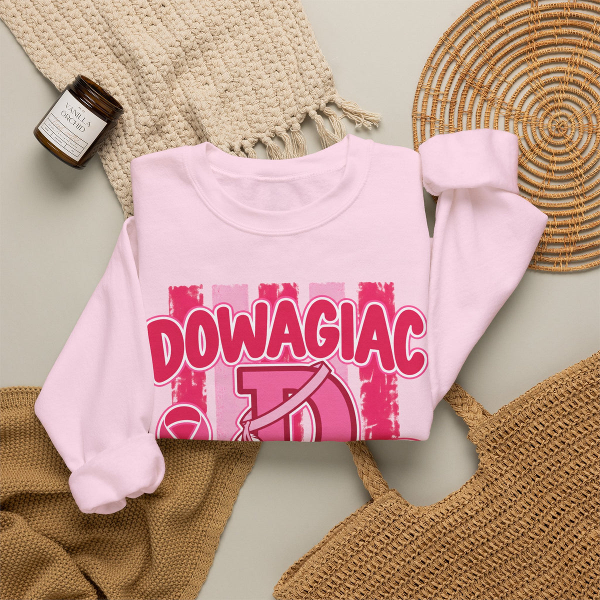 Adult Unisex Heavy Blend™ Crewneck Sweatshirt PINK OUT